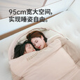 Naturehike挪客睡饼伸手睡袋带帽 户外露营春夏秋冬四季加宽加厚保暖隔脏被 2.4~5.4°C/PS400LITE/灰色
