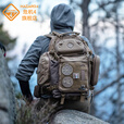 危机4 Hazard4海狸吊桥美国危机4战术双肩包军迷户外徒步登山旅行背包 黑色