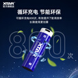 XTAR21700头灯锂电池5000mAh大容量强光手电筒typec接口充电电池 21700 5000mAh USB-C 【1节】