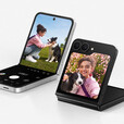 三星Samsung Galaxy Z Flip7 FE 折叠屏手机 大视野智能外屏 5000万像素 AI手机 炫羽白 8+256G 官方标配