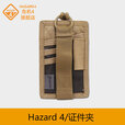 危机4Hazard4美国危机4军迷战术证件包卡包尼龙挂绳户外molle旅行配件 狼棕色