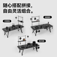 black dog黑狗户外百式IGT折叠桌铝合金黑化露营桌单元板组合可调节野营桌 焰网-分体式气炉-蜘蛛炉