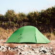 Naturehike挪客云尚超轻徒步登山帐篷户外露营1-2人3人双层轻量抗风抗雨三季 云尚BASE/2人/芽绿/210T涤纶
