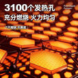 卡式炉户外炉具分体式露营野餐烧烤红外线防风卡磁炉野外煮茶火锅 灰-猛火节能炉【4000W大火力】
