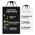 black dog黑狗自动穹顶天幕速开户外露营自立免搭建黑胶遮阳棚 主体穹顶拉链款夜幕黑