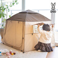 DOD日本一键式速开儿童房屋帐篷户外露营装备便携折叠透气帐篷T1-130 棕色T1-130-BR