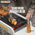 CAMELJEANS烧烤炉户外烤肉架家用露营便携式碳烤炉子可拆卸
