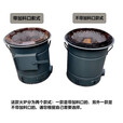多功能煤炭炉烧水做饭木炭炉家庭用商用烧木柴炉具加厚钢板耐火炉 内径29cm带加料口炉+铲