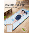 雷博小学生午休垫可睡觉坐加厚折叠教室瑜伽打地铺神器便携防潮湿户外 蓝海豚基础款厚10mm/长178*宽60cm 无规格