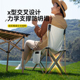 JEEP小椅子 户外露营椅钓鱼椅沙滩椅便携凳子野外旅行用品 33款-白色