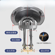 商用猛火灶 户外摆摊单灶液化气老虎灶高压燃气煤气灶饭 直径24厘米单管无配件