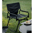 OnwaySports导演椅户外折叠露营野餐野营网红自驾旅行露台阳台钓鱼新型凳子 黑色