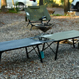 迪飞客战术三片桌户外露营桌子折叠铝合金板便携高低升降IGT拓展多功能 【三片桌】丛林绿+加厚包