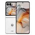 摩托罗拉（Motorola）moto razr 50 刀锋 折叠屏5G手机 白色恋人 12+512G 【完美屏】精选靓机+快充配件