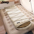 JEEP睡袋户外露营大人冬季冬天加厚防寒被子便携式隔脏四季通用款  升级款（1.3kg加固不跑棉）舒适温度6-12度