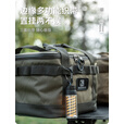 HIKEMAN户外露营灯具收纳包便携保护包大容量加厚防撞野营包炉具气罐包 【军绿色】10L