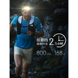 奈特科尔ut27 800L轻量化聚/泛双光源800流明越野赛事兼容AAA头灯 UT27 2024【黑色-标准版】