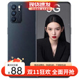 OPPOReno5 轻薄5G手机 骁龙765G芯片 4300mAh 65W超级闪充 256G大内存手机 Reno5 黑色 面容识别 12GB+256GB【国产屏】
