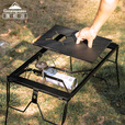 Campingmoon柯曼IGT组合桌桥桌科曼多功能露营折叠桌拓展蜘蛛炉模块单元板 【GT-25蜘蛛炉一单元板+CK-25F-1P方圆天板】