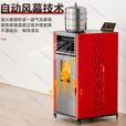 迈高登颗粒取暖炉全自动生物质燃料室内无烟节能环保商用供暖炉 风暖除焦160型【双蛟龙电机】 颗/柴两用【炊事可烧水】