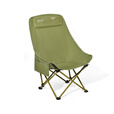 原始人（The Primitive）月亮椅户外折叠椅加高露营椅子便携式躺椅钓鱼凳子午休沙滩椅野餐 橄榄绿【入门首选】经典稳固大靠背