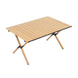 JEEP蛋卷桌 户外折叠桌野餐桌露营桌子套装便携野营装备用品 90木纹色