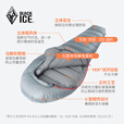 黑冰（BLACKICE）B系列鸭绒木乃伊式羽绒睡袋露营羽绒睡袋B200（新标准）/橘色/L