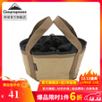 CAMPINGMOON柯曼荷兰锅收纳包户外餐具锅具收纳包大容量户外多用手提工具包 【DO-27-BK】中号
