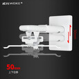 威科（WEIKE） 投影仪挂架 适用爱普生/明基/奥图码/优派/索尼大部分投影机型伸缩微调款墙壁挂架 LX300微调款（白色）23-30cm伸缩