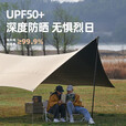 牧高笛（MOBIGARDEN）天幕 户外露营遮阳防晒牛津布黑胶天幕俊庭530 NX22680014 和风沙