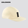 萨洛蒙（Salomon）男女款 户外运动透气日常防晒遮阳帽子 SALOMON ULTRA SUMMER CAP 米灰色 C22610 均码
