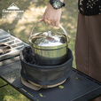 CAMPINGMOON柯曼荷兰锅收纳包户外餐具锅具收纳包大容量户外多用手提工具包 【DO-27-BK】中号