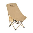 JEEP 月亮椅户外折叠椅露营椅子便携凳子钓鱼凳钓鱼高背躺椅沙滩 咖啡色【常规款】 无规格