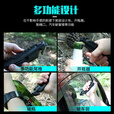 野外露营全钢多功能战术折叠刀户外高硬度防身随身便携锋利小刀具 【黑色】全钢锋利多功能刀