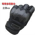 允腾内全指战术手套户外内手套春秋季骑行加绒保暖触屏手套骑车内手 陆07a全指手套 中号L