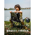 伯希和HIKER户外露营折叠椅便携沙滩钓鱼椅野餐凳子马扎16305717曜石黑