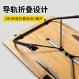喜马拉雅露营户外折叠桌自驾野营便携式原竹铝合金野营烧烤桌野餐桌导轨桌 便携竹制折叠桌