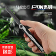 户外折叠刀家用锋利高档水果刀小刀户外野营烧烤用刀切菜手工小刀 546方头羽毛