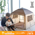 DOD日本一键式速开儿童房屋帐篷户外露营装备便携折叠透气帐篷T1-130 棕色T1-130-BR