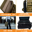 路游（LooYoo） A44手提单肩竖款军迷高强尼龙面料笔记本背挎包装14、15.6吋电脑 卡其色14吋