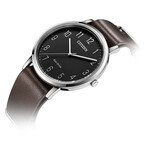 CITIZEN 西铁城 BJ6501-01E 手表光动能腕表 休闲时尚商务皮带 男士女士情侣系列 男款