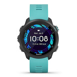 GARMIN 佳明 Forerunner 245 Music游泳跑步骑行血氧心率智能户外运动手表送男女友 FR245M音乐版 水星蓝