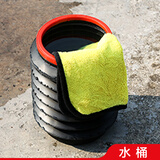 麦车饰 汽车用品车内饰品车载垃圾桶功能小件多功能车上可折叠小收纳袋便携式塑料桶车内饰品装饰配件 4L 车载垃圾桶 1个装