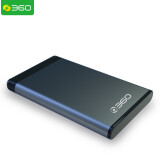 360 500GB USB3.0移动硬盘Y系列2.5英寸 商务灰 商务时尚 文件...
