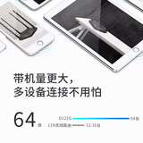 水星（MERCURY）D121G路由器 5G双频无线全千兆端口 AC1200家用穿墙 四天线wifi信号放大器 高速光纤游戏路由