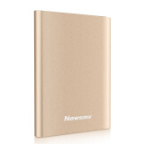 纽曼（Newsmy） 1TB 移动硬盘 明月金属系列 USB3.1 2.5英寸 祥云金 118M/S 高速传输