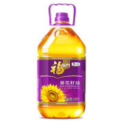 福临门 食用油 压榨一级葵花籽油3.09L*2件