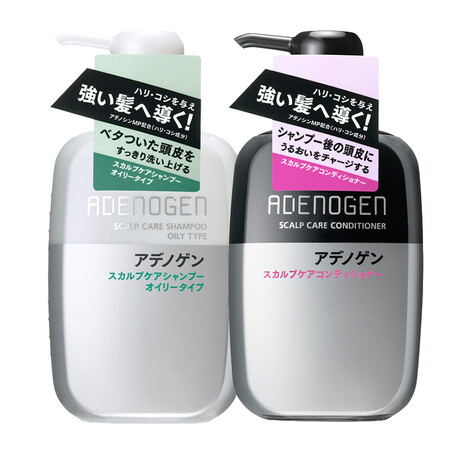 资生堂 Shiseido Adenogen不老林男士头皮养护洗护2件套 控油型洗发水 护发素 固发 图片价格品牌报价 京东