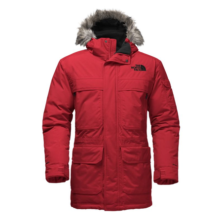 north face mcmurdo red