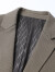 罗蒙含羊毛西服男2024春季新款职业工装中青年商务易打理单西外套男 卡其 185（建议155-170斤）